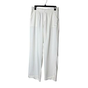 Karen Kane Women Tencel Wide Leg Pant Small Coastal Euro Summer New England